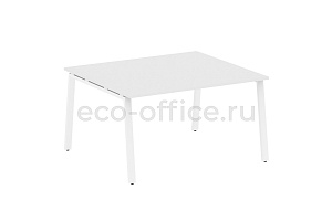 Стол переговорный (1 столешница) METAL SYSTEM STYLE БА.ПРГ-1.3 Белый / Белый металл фото