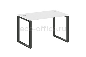 Стол письменный METAL SYSTEM STYLE БО.СП-2 Белый / Антрацит металл фото
