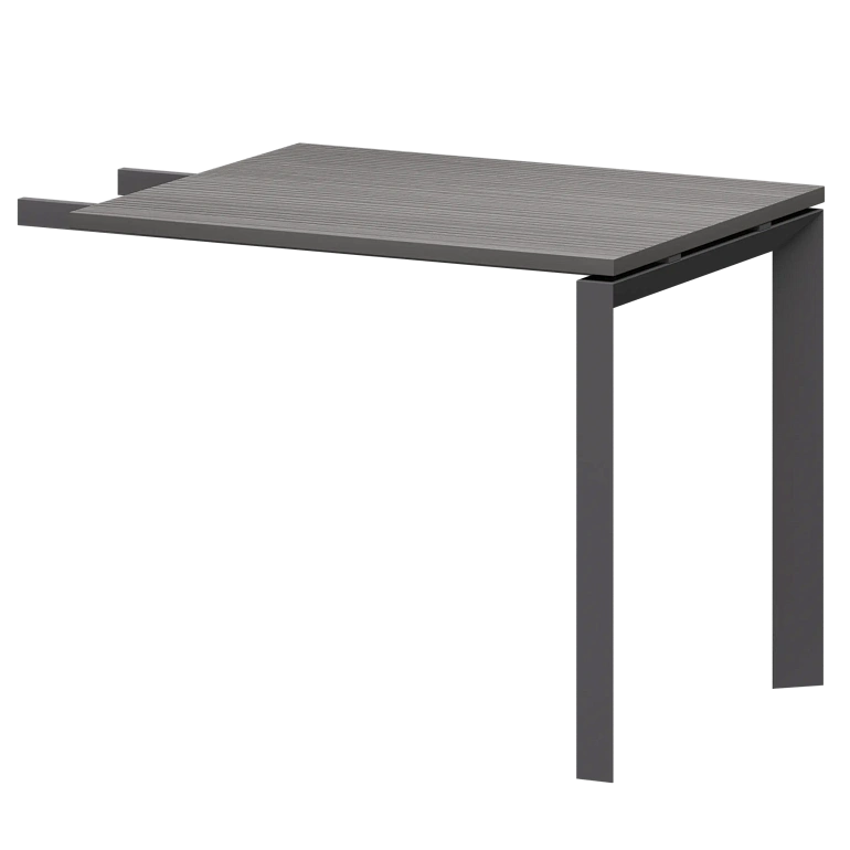 бриф-приставка на мтеталлокаркасе protech нтмпб-п-709 лиственница/антрацит фото