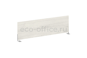 Экран для стола боковой L1200 METAL SYSTEM STYLE Б.ЭКР-120 Дуб Наварра / Серый металл фото