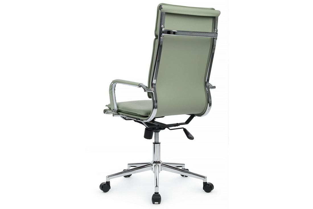 Кресло руководителя RV Chair HUGO 6003-1SE Зелёная экокожа  стоимость
