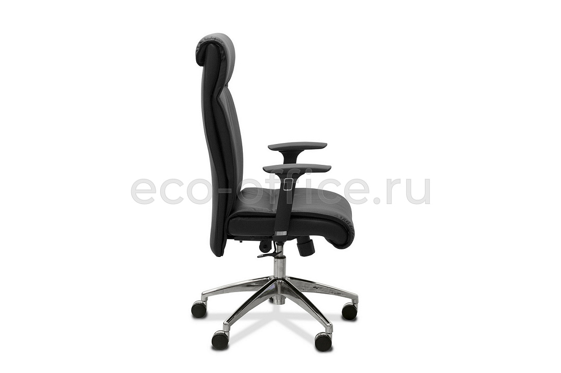 Кресло руководителя DARK с 3D-подлокотниками Чёрная кожа  стоимость