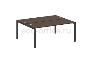 Рабочая станция METAL SYSTEM STYLE БП.РАС-СП-2.5 Венге Цаво / Антрацит металл фото