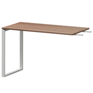 Бриф-приставка на металлокаркасе Protech АМ.О-120.60 Темный шимо/Белый фото