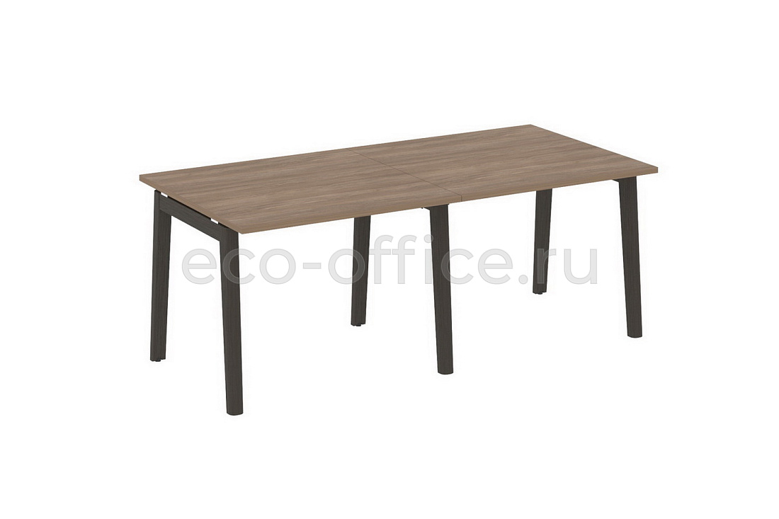 Стол переговорный (2 столешницы) ONIX WOOD OW.PRG-2.1 Дуб Аризона / Дуб Тёмный  стоимость