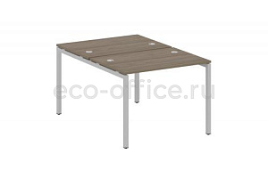 Рабочая станция METAL SYSTEM QUATTRO 4x4 40БП.РАС-СП-2.1 Вяз Благородный / Серый металл фото