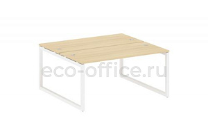 Рабочая станция METAL SYSTEM QUATTRO 5x5 50БО.РАС-СП-2.4 Акация Лорка / Белый металл фото