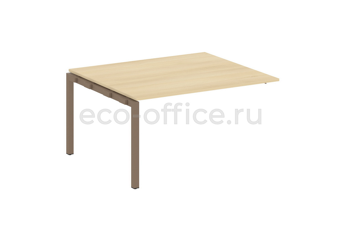 Проходной наборный элемент переговорного стола METAL SYSTEM QUATTRO 5x5 50БП.ППРГ-3 Акация Лорка / Мокко металл  стоимость