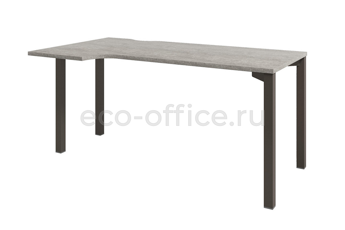 Бенч-система эргономичная, начальная секция SOLUTION D-521 L Бетон Чефалу / Трюфель  стоимость