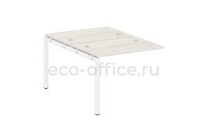 Проходной наборный элемент METAL SYSTEM QUATTRO 5x5 50БП.ПРС-СП-2.1 Дуб Наварра / Белый металл фото
