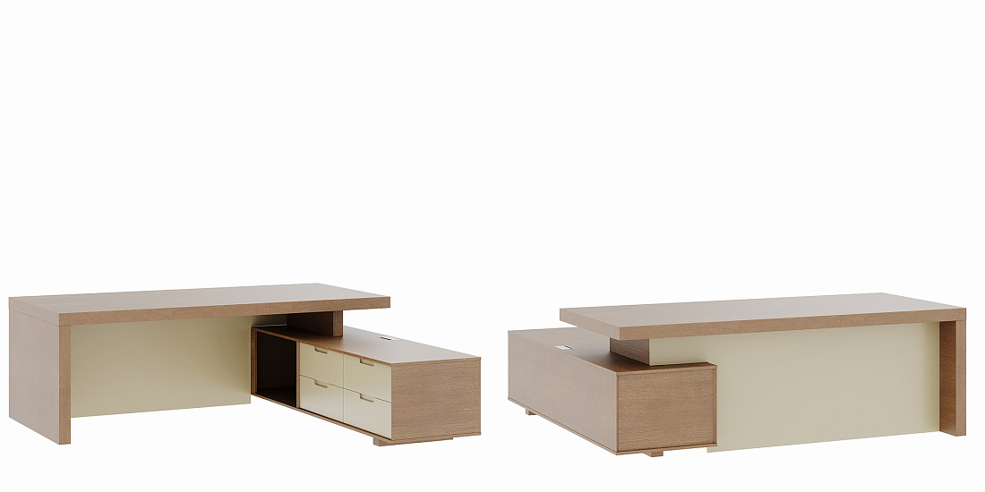 стол письменный с тумбой большой concept con36210223 фото