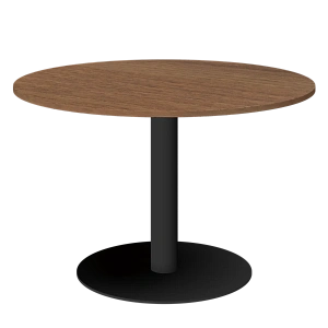 Стол круглый Protech АМ-Д120 Орех/Антрацит фото