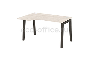 Стол эргономичный левый ONIX WOOD OW.SA-2 (L) Денвер Светлый / Дуб Тёмный фото