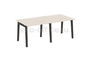 Стол переговорный (2 столешницы) ONIX WOOD OW.PRG-2.1 Денвер Светлый / Дуб Тёмный фото