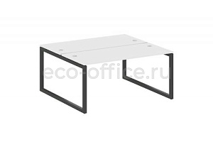 Рабочая станция METAL SYSTEM QUATTRO 5x5 50БО.РАС-СП-2.4 Белый / Антрацит металл фото