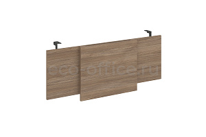 Царга для стола руководителя L1380 ONIX WOOD DIRECT O.M-CSR-3 Дуб Аризона / Антрацит металл фото