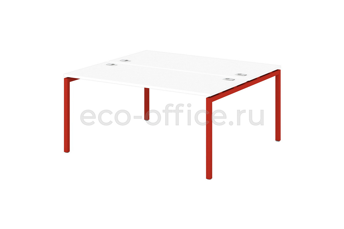 Стол-тандем на металлокаркасе 40*40 SENTIDA COLOR S-49 Земляника  стоимость