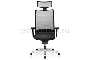 Кресло руководителя AIRPAD Чёрная кожа фото