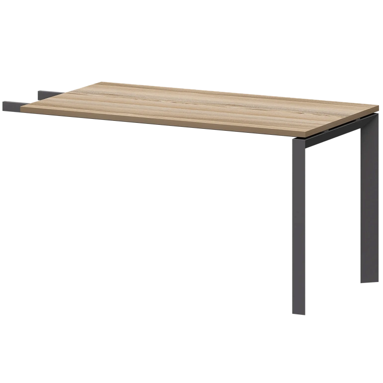 бриф-приставка на металлокаркасе protech нтмпб-п-735 дуб сафари/антрацит фото