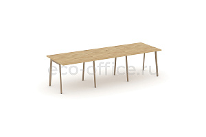 Стол переговорный ESTETICA ES.PRG-3.1-P Тиквуд Светлый фото