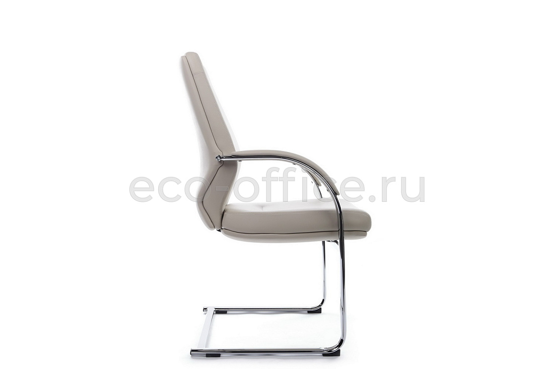 Конференц-кресло RV Design ALONZO-CF C1711 Светло-серая кожа  стоимость