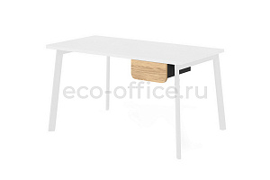 Тумба подвесная 1 ящик FLEX 135T002 151 6Z6Z Гикори / Графит фото