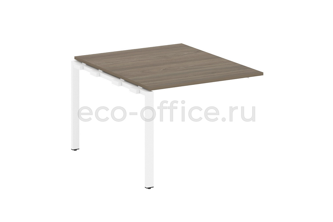 Проходной наборный элемент переговорного стола METAL SYSTEM STYLE БП.ППРГ-1 Вяз Благородный / Белый металл  стоимость