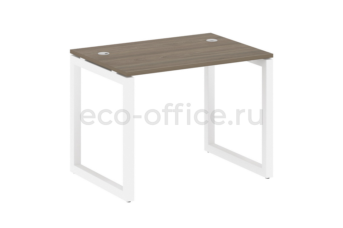 Стол письменный METAL SYSTEM QUATTRO 5x5 50БО.СП-1 Вяз Благородный / Белый металл  стоимость