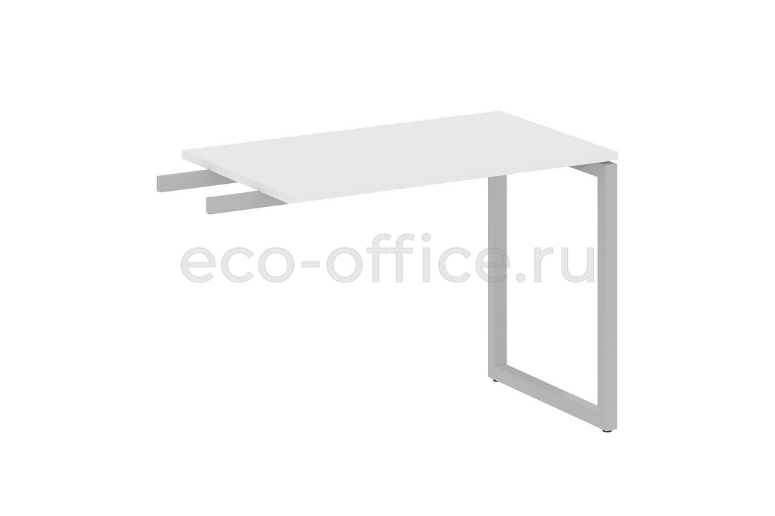 Приставной элемент на О-образном м/к METAL SYSTEM QUATTRO 4x4 40БО.ПР-3 Белый / Серый металл  стоимость