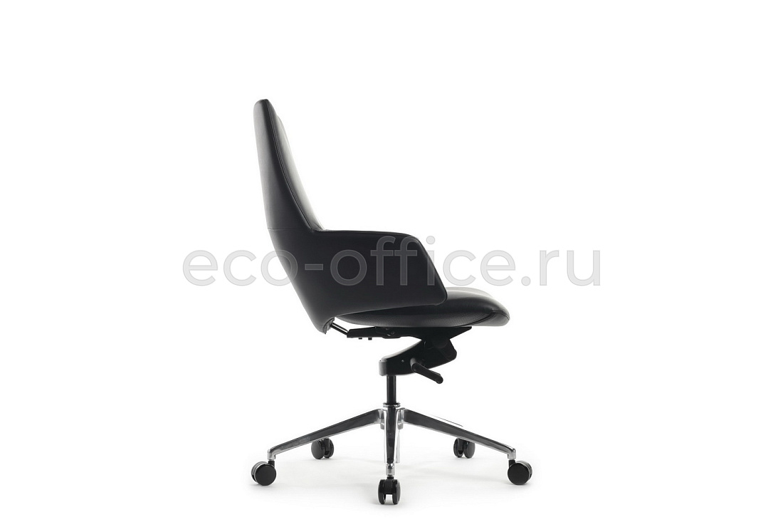 Кресло руководителя RV Design SPELL-M B1719 Чёрная кожа  стоимость