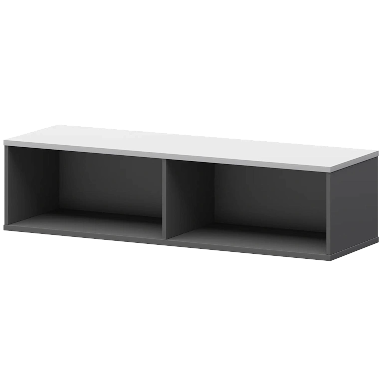 надставка для тумбы-купе protech смт-15н25 графит/белый фото