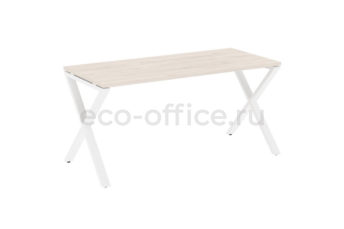 Стол рабочий LOFT VR.L-SRX-4.7 Денвер Светлый / Белый металл   стоимость