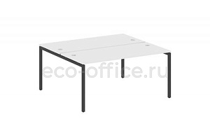 Рабочая станция METAL SYSTEM QUATTRO 4x4 40БП.РАС-СП-2.4 Белый / Антрацит металл фото