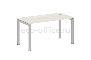 Стол письменный METAL SYSTEM QUATTRO 5x5 50БП.СП-3 Дуб Наварра / Серый металл фото
