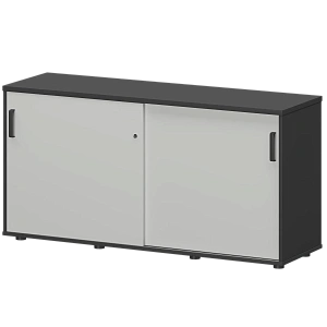 Тумба-купе Protech СМТ-15.7К Тип1 Графит/Белый фото