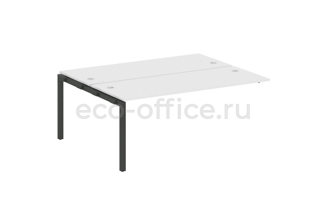 Проходной наборный элемент METAL SYSTEM QUATTRO 5x5 50БП.ПРС-СП-2.5 Белый / Антрацит металл купить в Москве