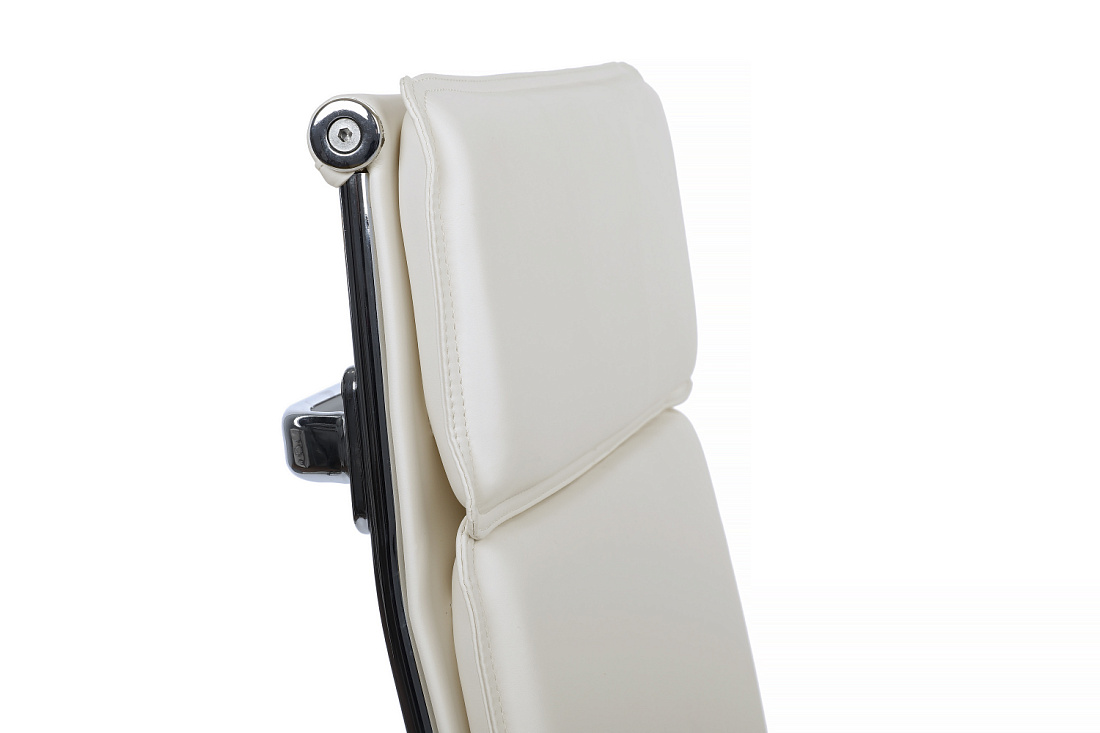 Кресло руководителя RV Chair HUGO 6003-1SE Белая экокожа  стоимость