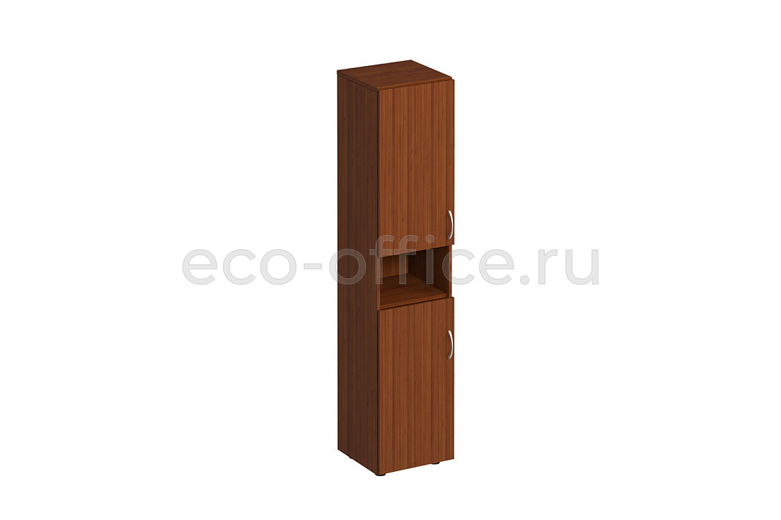 Шкаф для документов узкий с нишей КОМФОРТ К 384 Французский Орех  стоимость