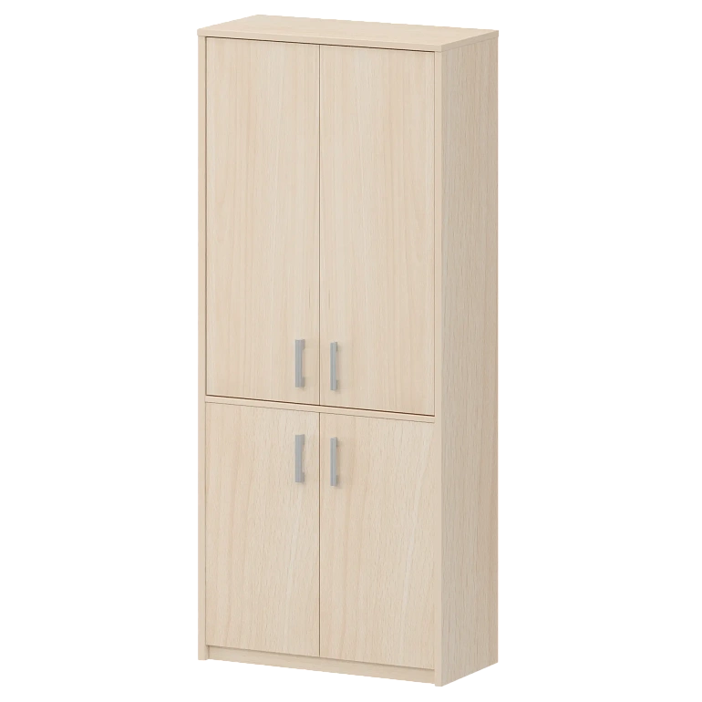 шкаф комбинированный закрытый protech а-310/а-610 бук фото