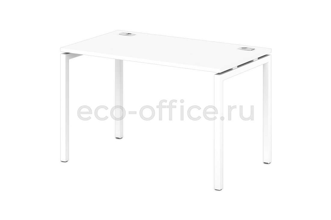 Стол на металлокаркасе 40*40 SENTIDA STEEL S-35 Белый  стоимость