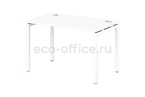 Стол на металлокаркасе 40*40 SENTIDA STEEL S-35 Белый фото