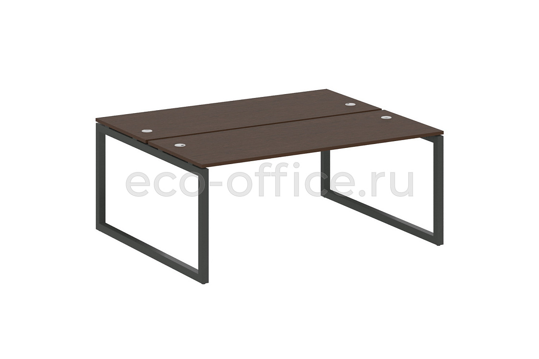 Рабочая станция METAL SYSTEM QUATTRO 5x5 50БО.РАС-СП-2.5 Венге Цаво / Антрацит металл  стоимость