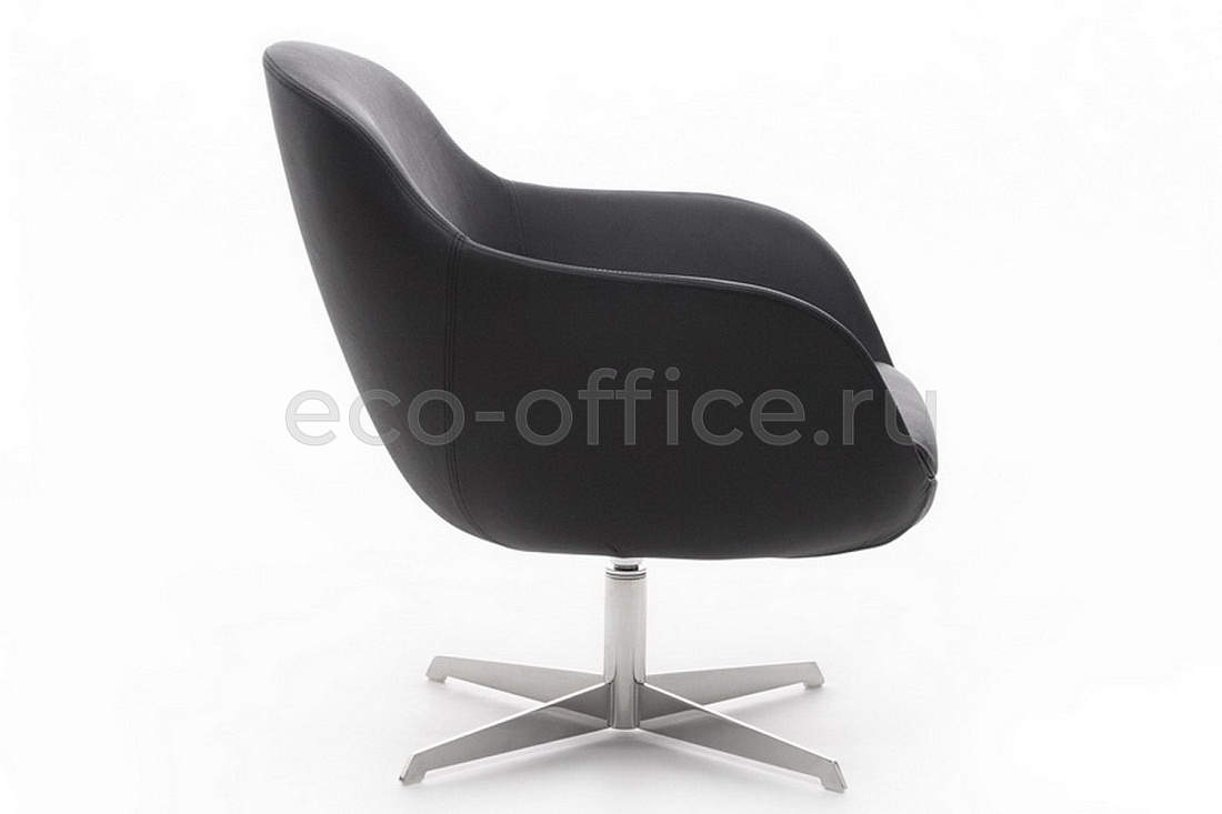 Кресло Profoffice НОБЛ М NOBLE R7 Dakota black Чёрная кожа  стоимость
