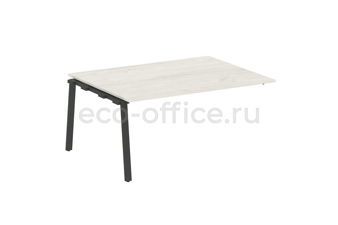 Проходной наборный элемент переговорного стола METAL SYSTEM STYLE БА.ППРГ-4 Дуб Наварра / Антрацит металл   стоимость
