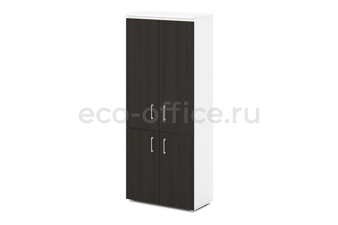 Шкаф для документов закрытый SENTIDA S-602 Белый / Белый / Дуб Честерфилд  стоимость