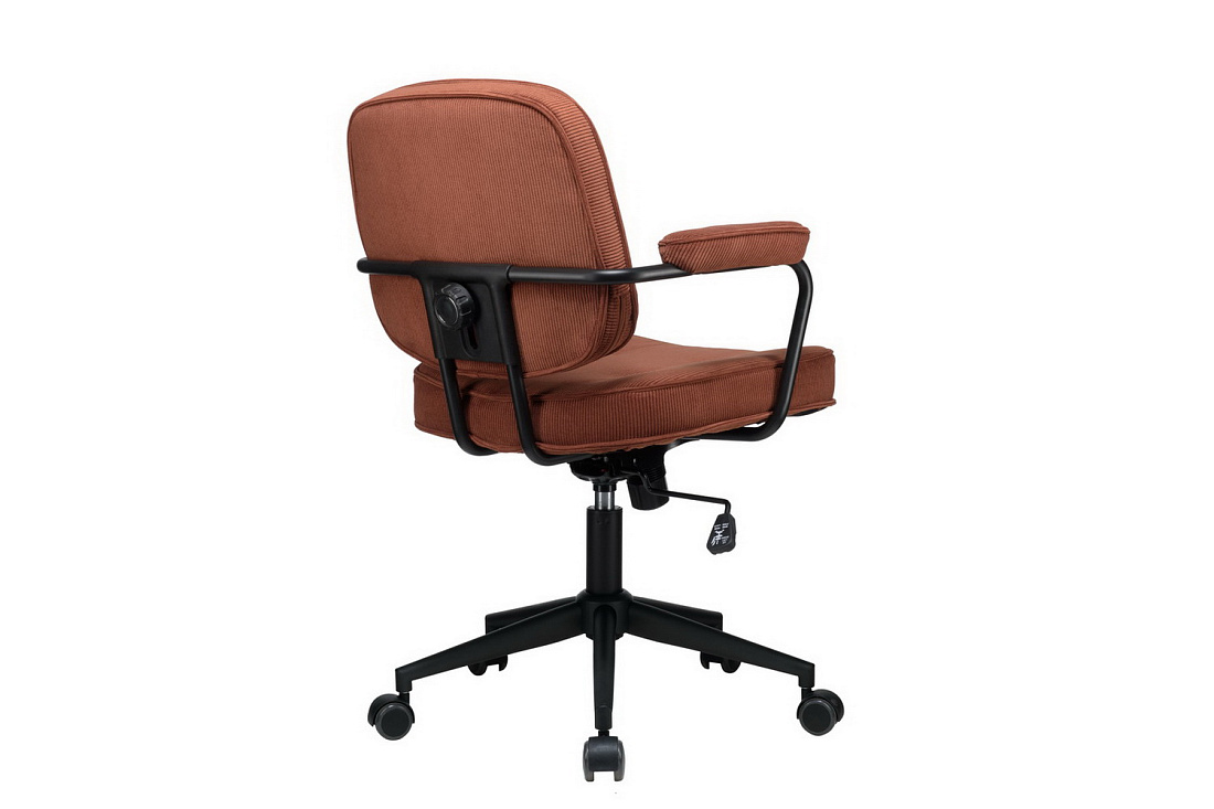 Кресло ECO-CHAIR CHESTER W-221T Коричневый велюр  стоимость