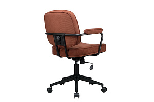 Кресло ECO-CHAIR CHESTER W-221T Коричневый велюр фото