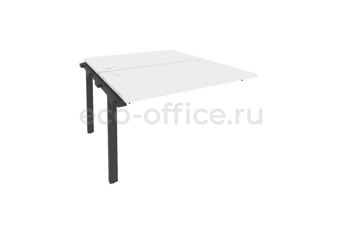 Наборный элемент рабочей станции на П-образном м/к ONIX O.M-2.NRS-2.7 Белый Бриллиант / Антрацит металл   стоимость