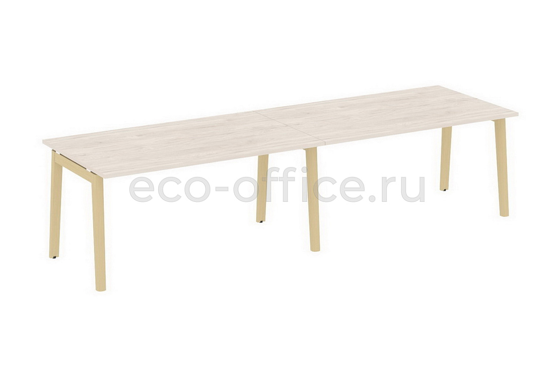 Стол переговорный (2 столешницы) ONIX WOOD OW.PRG-2.4 Денвер Светлый / Дуб Светлый  стоимость