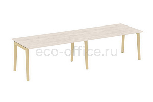 Стол переговорный (2 столешницы) ONIX WOOD OW.PRG-2.4 Денвер Светлый / Дуб Светлый фото